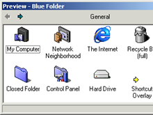 Blue Folder