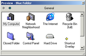 Blue Folder