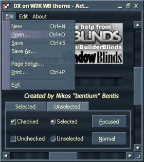 DX on W2K WB theme