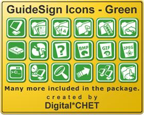 GuideSign Simple - Green