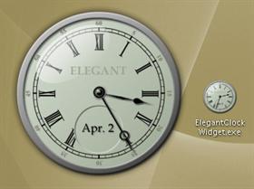 Elegant Clock Widget