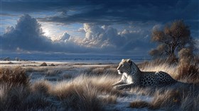 Leopard Before the Rain