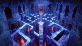 Maze in Blu