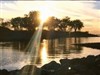 a sun sets in brooklyn by: joeKnowledge