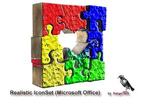Realistic IconSet (Microsoft Office)
