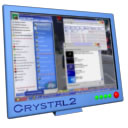 Blue Crystal Monitor