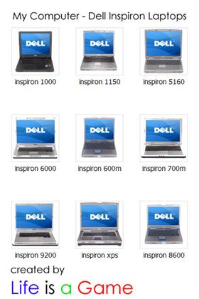 My Computer - Dell Inspiron Laptops