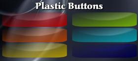 Plastic buttons