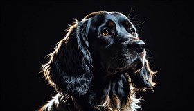 8k Spaniel black Coker