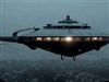 over the city