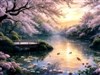 A serene Japanese garden