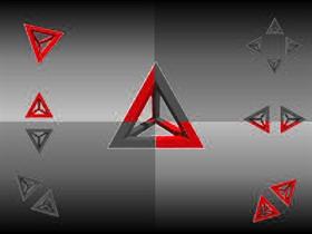 Red Matrix Pyramid