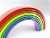 Rainbow up by: firebrick