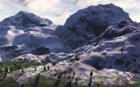 Winter Mountains