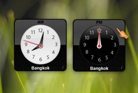 MacOS X - Clock Widget