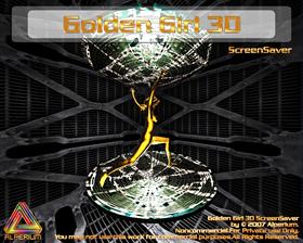 Golden Girl 3D ScreenSaver