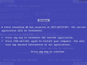 Blue Screen Of Death v1.0