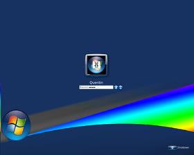 Vista Blue logon