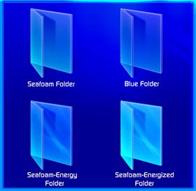 Blue - Energy Folder Icons