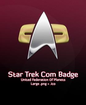 Star Trek Com Badge