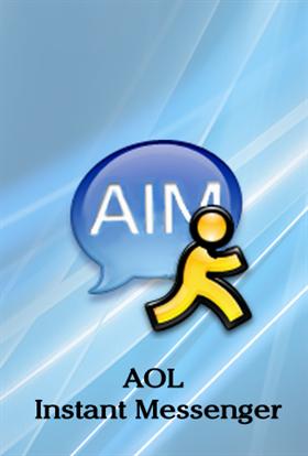 AIM icon (AOL Instant Messenger)