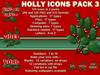 Holly Icons Pack 3 by: willistuder