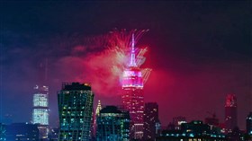 Empire State Building Fireworks