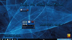 Blue My Mind Weather Widget