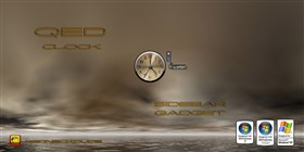 QED Clock Sidebar Gadget