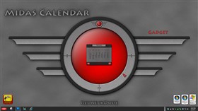 Midas Calendar Gadget