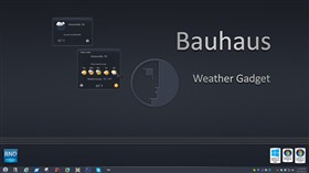 Bauhaus Weather Gadget