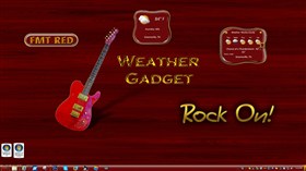 FMT Red Weather Gadget