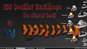 3DX Weather Docklet Backdrops