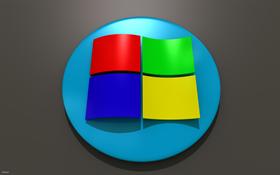 3D Windows Logo