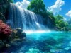 4K Island Falls by: AzDude