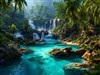 4K Jungle Falls 66 by: AzDude