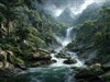 4K Jungle River Falls8 by: AzDude