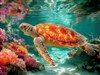 4K Sea Turtle by: AzDude