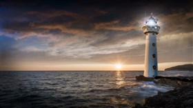 Lighthouse Sunset