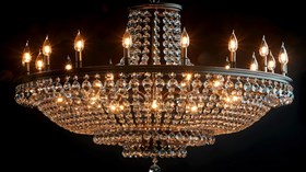 4K Crystal Chandelier