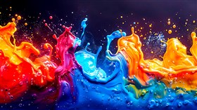 4K Paint Splash 66