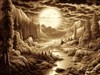 4K Dark Forest Moon3 by: AzDude