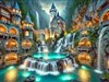 4K Castle Drop Falls