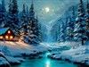 4K Winter River by: AzDude