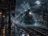 4K Haunted Train Station by: AzDude