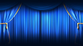 The Blue Curtains