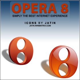 Opera 8 icons