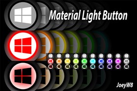 Material Light Button