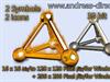 Burning Magnetical Pyramid by: AndreasDirscherl