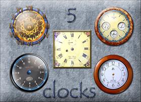 5 clocks